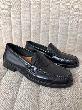 BASS Weejuns "Katherine II" Leather women's Penny Loafers, sz 9